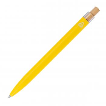 Kugelschreiber aus recyceltem Aluminium / Farbe: gelb