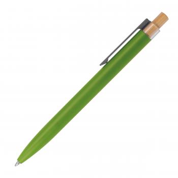 Kugelschreiber aus recyceltem Aluminium / Farbe: hellgrün