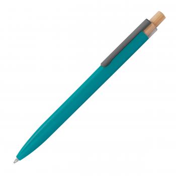 Kugelschreiber aus recyceltem Aluminium / Farbe: türkis