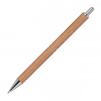 Kugelschreiber mit Namensgravur - aus Buchenholz