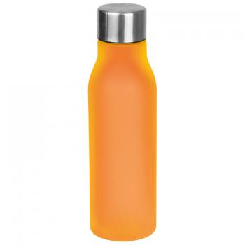 Kunststoff Trinkflasche / 0,55l / Farbe: orange
