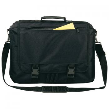 Laptoptasche / Notebooktasche / mit diversen Fächern / Farbe: schwarz