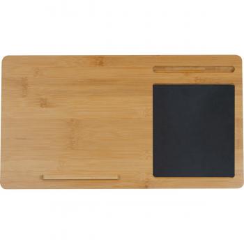 Laptopunterlage mit Mousepad und Handyhalter mit Gravur