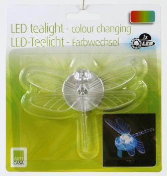 LED-Teelicht / Lampe mit Farbwechsel