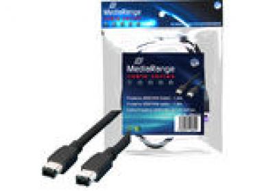 MediaRange Firewire Kabel IEEE1394 1,8m 6pol / 6pol