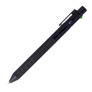 Metall 4-Farb-Kugelschreiber mit Namensgravur -blau-,rot-,grün-schwarzschreibend