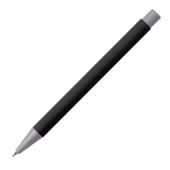 Metall-Schreibset mit Gravur / mit Kugelschreiber und Bleistift / Farbe: schwarz