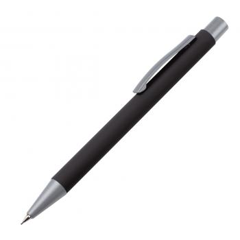 Metall-Schreibset mit Gravur / mit Kugelschreiber und Bleistift / Farbe: schwarz