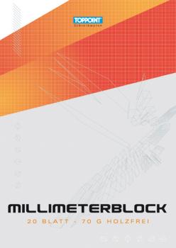 Millimeterpapier Millimeterblock DIN A4