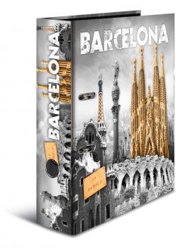 Motivordner / DIN A4 / 70mm breit / "Barcelona"
