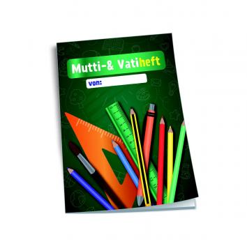Muttiheft / Vatiheft "Tafel" / DIN A6 / 48 Seiten