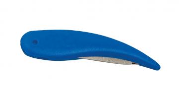 Nagelfeile / Klappfeile / Farbe: blau