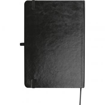 Notizbuch / Cover aus recyceltem PU / DIN A5 / 192 Seiten / Farbe: schwarz