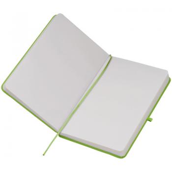 Notizbuch / DIN A5 / 160S. / blanko / samtweiches PU Hardcover / Farbe: hellgrün