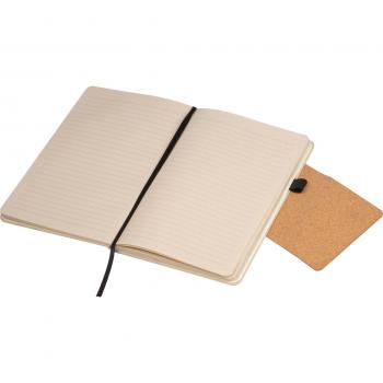 Notizbuch / DIN A5 / Einband aus Milchkarton / mit Magnetverschluss / 160 Seiten