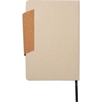 Notizbuch / DIN A5 / Einband aus Milchkarton / mit Magnetverschluss / 160 Seiten