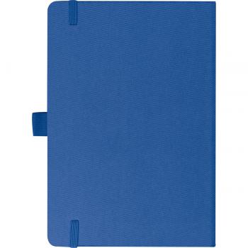 Notizbuch mit Gravur / Cover aus Bambus / DIN A5 / 192 Seiten / Farbe: blau