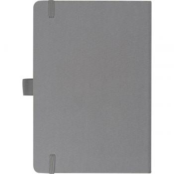 Notizbuch mit Gravur / Cover aus Bambus / DIN A5 / 192 Seiten / Farbe: grau