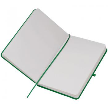 Notizbuch mit Gravur / DIN A5 / 160 S. / blanko / PU Hardcover / Farbe: grün