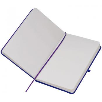 Notizbuch mit Gravur / DIN A5 / 160 S. / blanko / PU Hardcover / Farbe: violett
