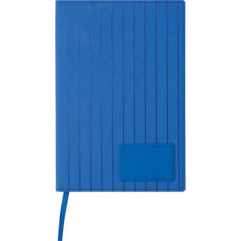 Notizbuch mit Gravur / DIN A5 / mit Softcover / 192 Seiten / Farbe: blau