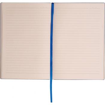 Notizbuch mit Gravur / DIN A5 / mit Softcover / 192 Seiten / Farbe: blau