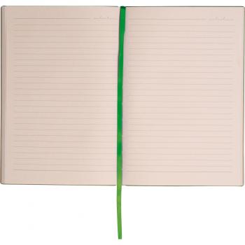 Notizbuch mit Gravur / DIN A5 / mit Softcover / 192 Seiten / Farbe: grün