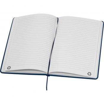 Notizbuch mit Gravur / DIN A5 / Umschlag aus PU / 160 Seiten / dunkelblau