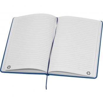 Notizbuch mit Gravur / DIN A5 / Umschlag aus PU / 160 Seiten / Farbe: blau