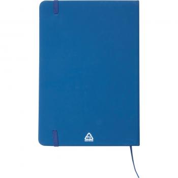 Notizbuch mit Gravur / DIN A5 / Umschlag aus PU / 160 Seiten / Farbe: blau