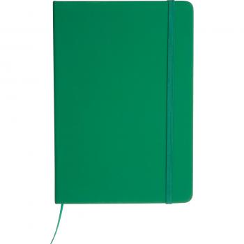 Notizbuch mit Gravur / DIN A5 / Umschlag aus PU / 160 Seiten / Farbe: grün