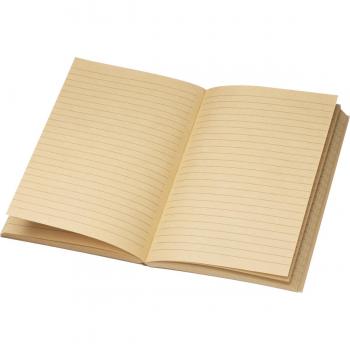 Notizbuch mit Korkumschlag / A5 / 192 recycelte Seiten liniert