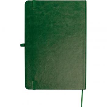 Notizbuch mit Kugelschreiber mit Gravur / A5 / 192 Seiten / PU Cover dunkelgrün