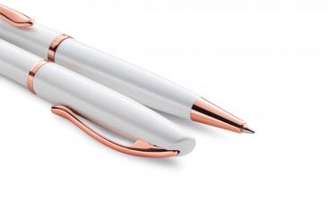 Pelikan Kugelschreiber Jazz Noble Elegance K36 mit Namensgravur - perlmutt weiß