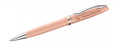 Pelikan Metall-Kugelschreiber mit Gravur / Farbe: pastell apricot