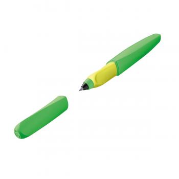 Pelikan Tintenroller mit Gravur / "Twist R457 Neon Grün"