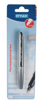 Permanentmarker / Farbe: silber