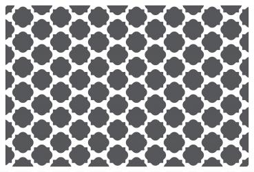 Platzdeckchen / Tischset "Dots" / Größe: 45 x 30 cm