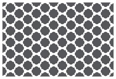Platzdeckchen / Tischset "Dots" / Größe: 45 x 30 cm