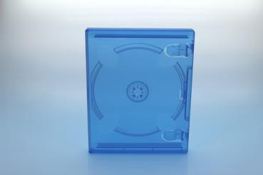 Playstation 4 Ersatz Hülle / Farbe: blau transparent