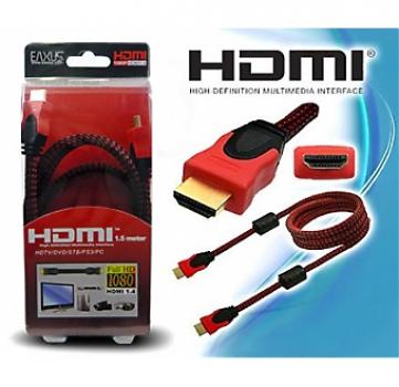PREMIUM HDMI-Kabel 1.4 vergoldeter Anschluss, 1,50m