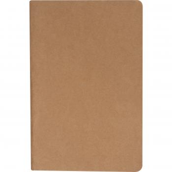 Recyceltes Notizbuch / Notizheft DIN A5 / 120 linierte Seiten