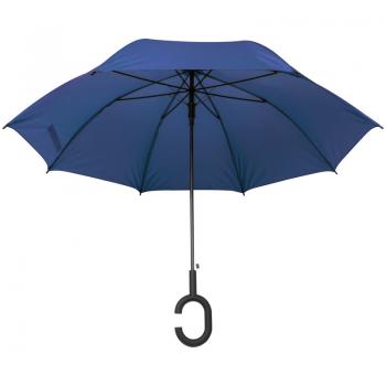 Regenschirm "Hände frei" / Farbe: blau