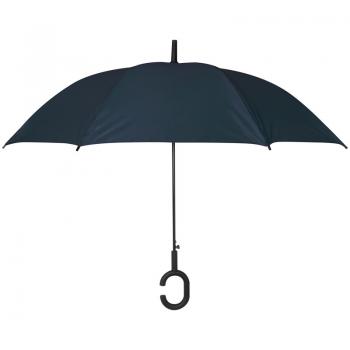 Regenschirm "Hände frei" / Farbe: dunkelblau