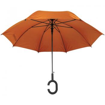 Regenschirm "Hände frei" / Farbe: orange