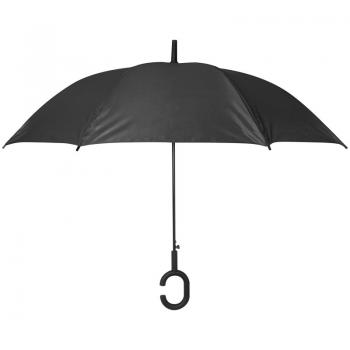 Regenschirm "Hände frei" / Farbe: schwarz