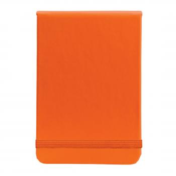 Reporter Notizbuch / DIN A6 / 160 S. / liniert / PU Hardcover / Farbe: orange
