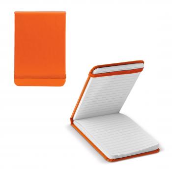 Reporter Notizbuch / DIN A6 / 160 S. / liniert / PU Hardcover / Farbe: orange