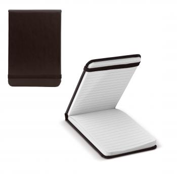 Reporter Notizbuch / DIN A6 / 160 S. / liniert / PU Hardcover / Farbe: schwarz