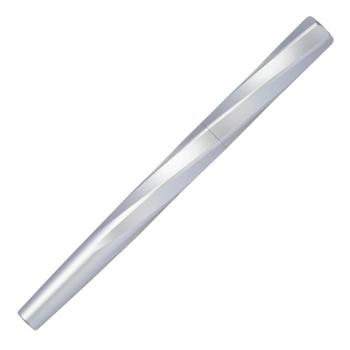 Rollerball mit Gravur / Rollerpen / aus hochwertigem Messing / Farbe: silber